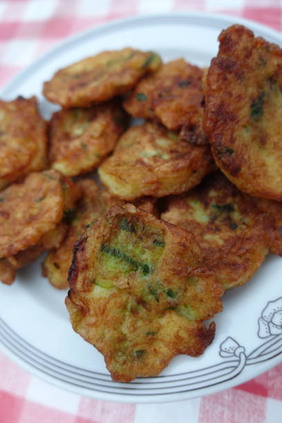 istock Zucchini fritters   Zucchini boiled and fried with donut batter 1313967341