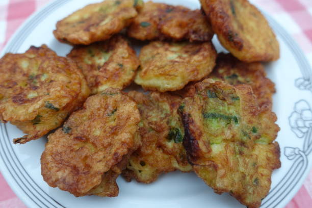 istock Zucchini fritters   Zucchini boiled and fried with donut batter 1313967347