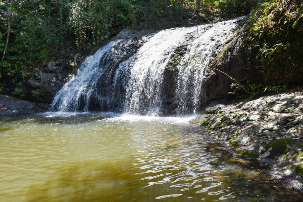 istock Beautiful view waterfall in ranau, Sabah Borneo, Malaysia. 1313971082