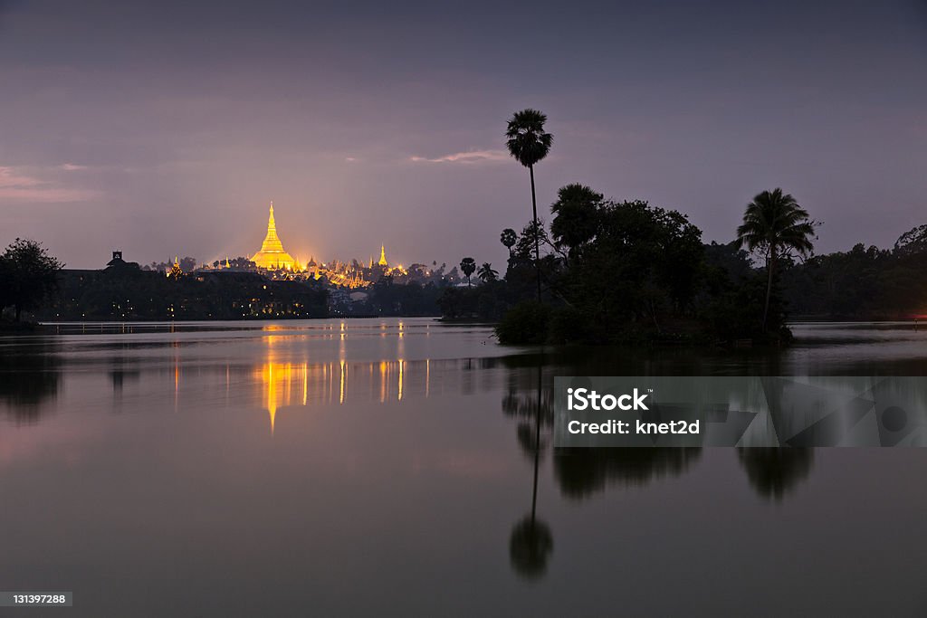 Yangoon - Royalty-free Alto-Contraste Foto de stock
