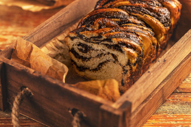 istock Poppy seeds swirl bread 1313980484