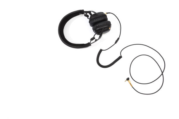 istock headphones isolated on white background - Image 1313980580