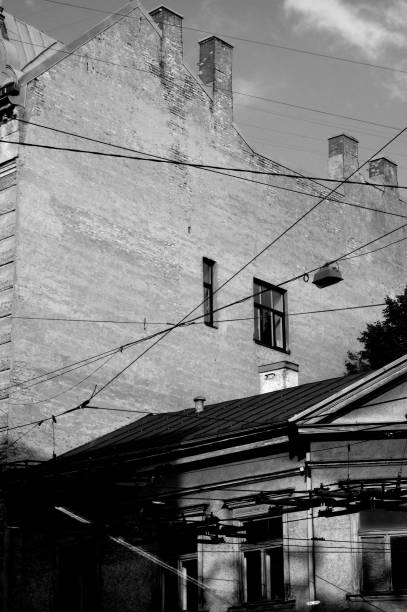 istock Building architecture in eastern Europe, Riga, Latvia 1313981779