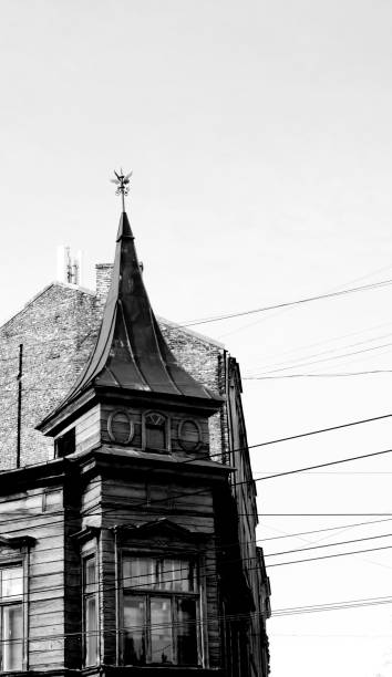 istock Building architecture in eastern Europe, Riga, Latvia 1313981799