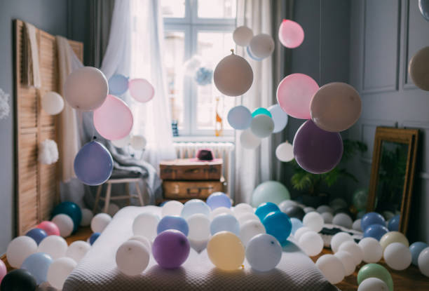 istock Stylish vintage children's room 1313982332