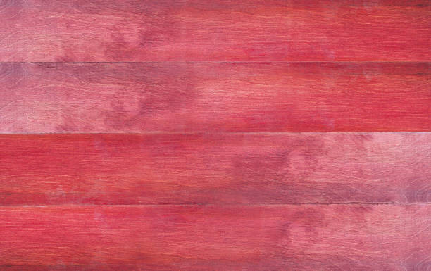 istock Red wooden surface background texture, with copy space for your text and design. Top view. 1313988448