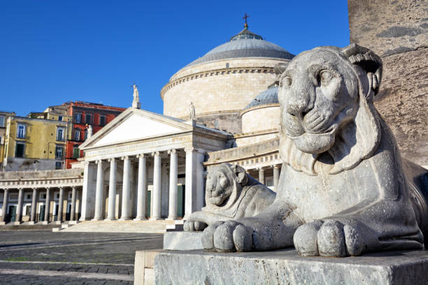 istock Piazza del Plebiscito in Naples 1313988474