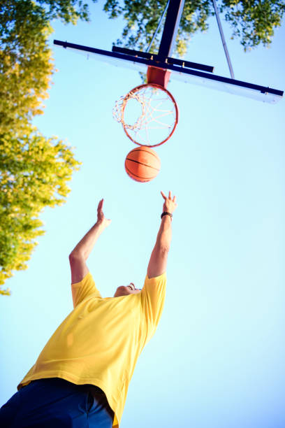istock Senior basketball player 1313995712