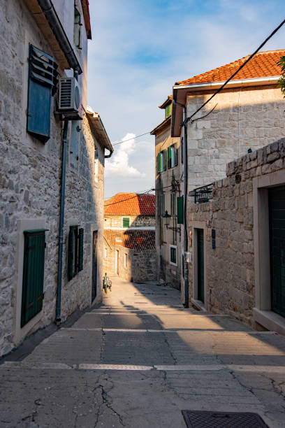 istock Stone stairs in Sibenik 1314000101