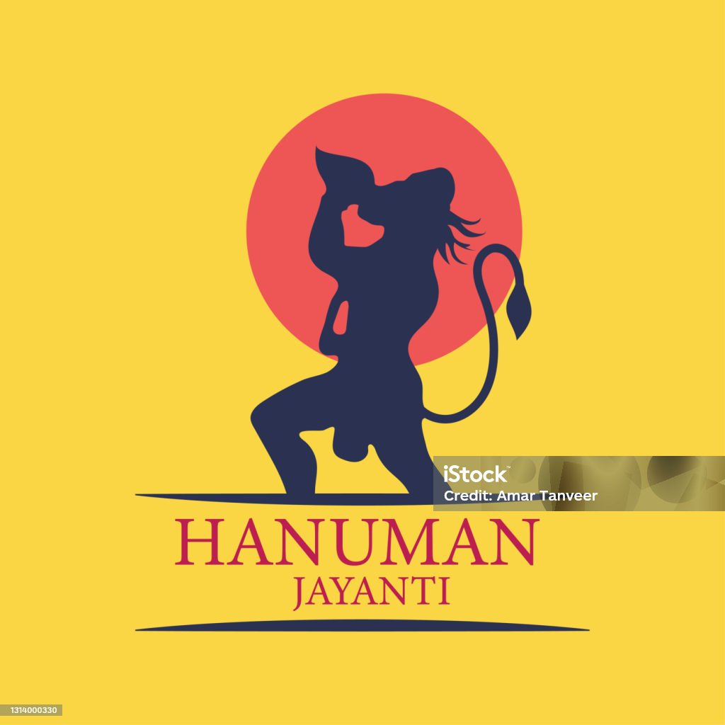 Hanuman Jayanti Vector Poster Background God Illustration Wallpaper Banner  Stock Illustration - Download Image Now - iStock