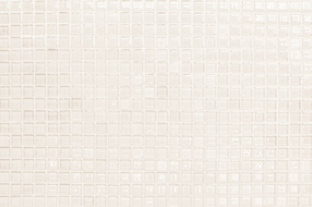 istock Cream pastel ceramic wall and floor tiles abstract background. Design geometric mosaic texture decoration of the bedroom. Simple seamless pattern for backdrop advertising banner poster or web. 1314001351