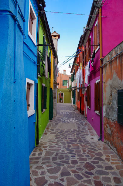 istock Colorful houses and stonefloor 1314002972