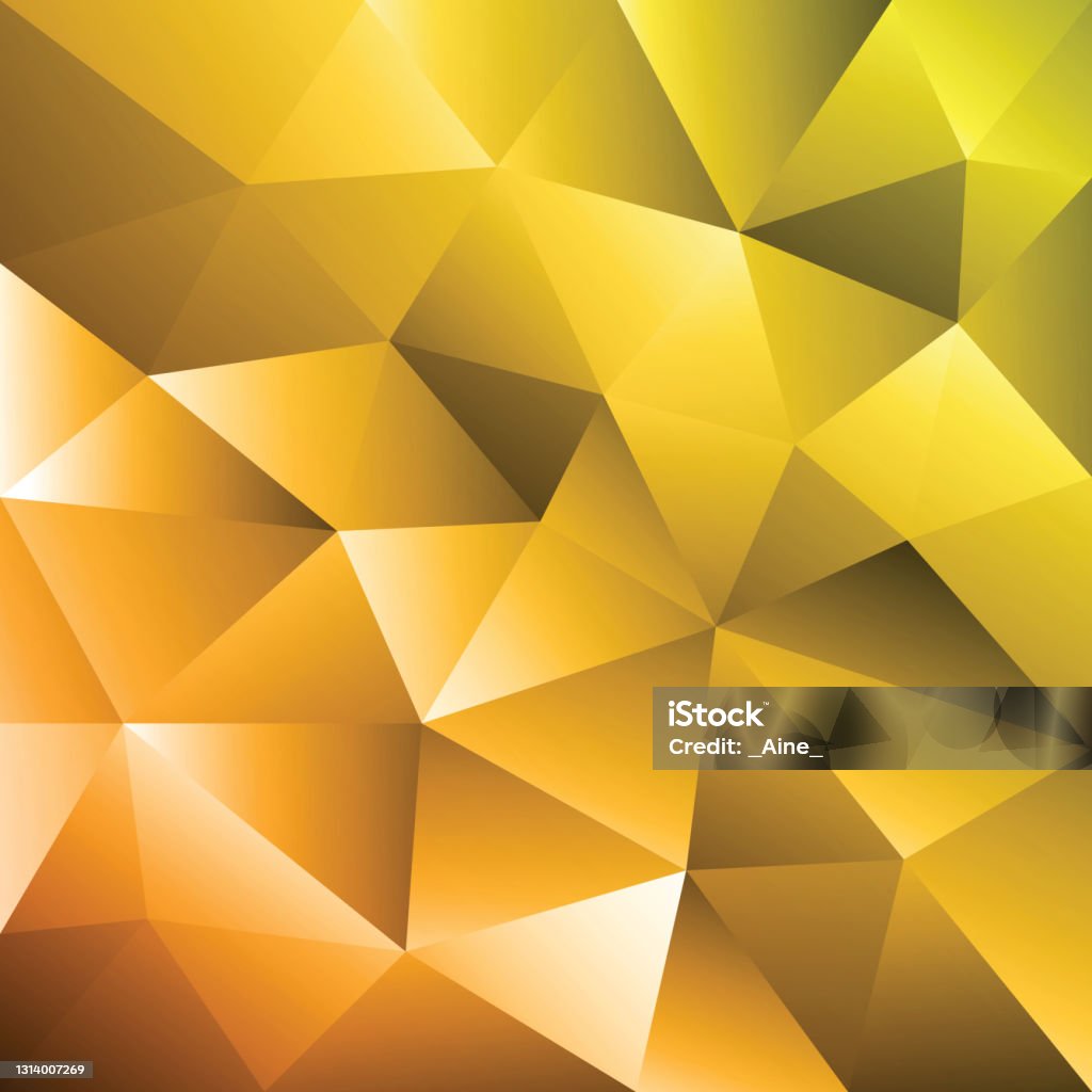 Yellow Abstract Triangle Abstract Yellow Triangle Geometrical Background Stock Illustration ...