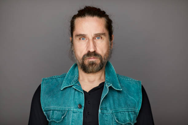 istock Hillbilly middle aged man portrait. 1314028542