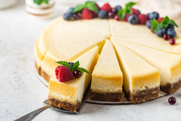 istock Classic New York cheesecake 1314034330
