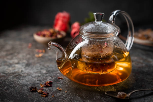 istock tea from the petals of rose 1314034423
