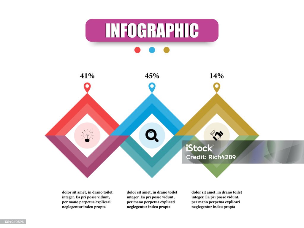 Quadrangular Layout Quadrilateral Business Infographic Presentation Template 3 Options ...