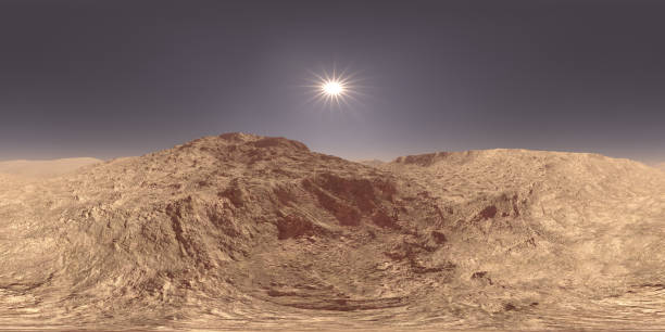 Mars HDRI Environment Map stock photo