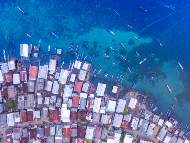 istock Bungin island is the most populated Island 1314045668