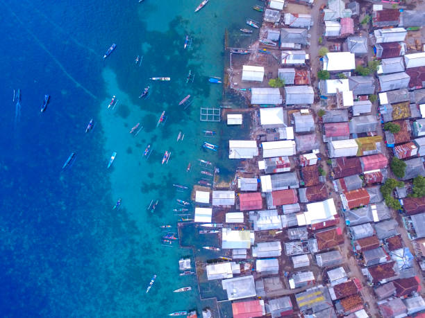istock Bungin island is the most populated Island 1314045723