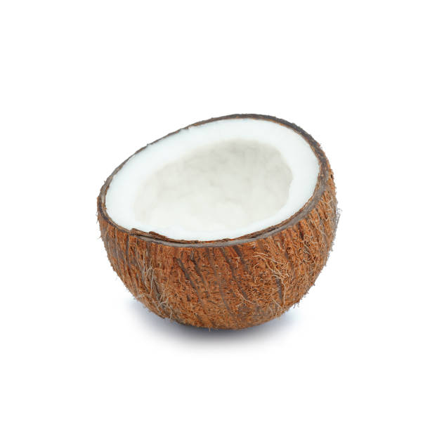 istock half a coconut on a white isolated background close-up 1314048299