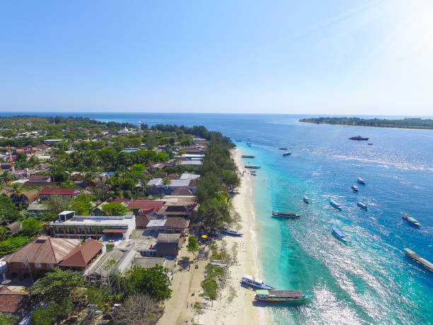 istock Aerial Gili Trawangan Island 1314054377
