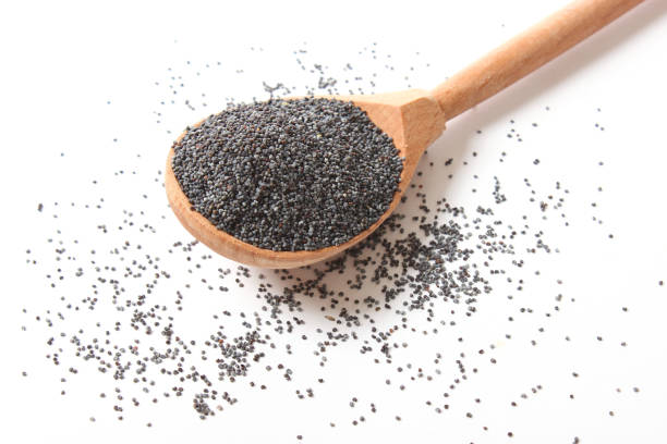 istock poppy seeds isolated on white 1314057093