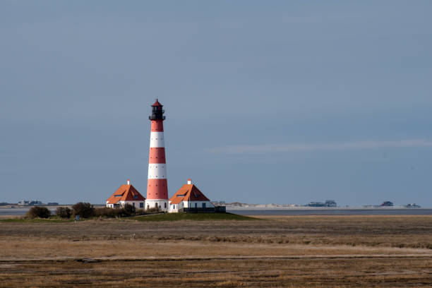 istock Lighthouse of Westerhever in Germany 1314065541