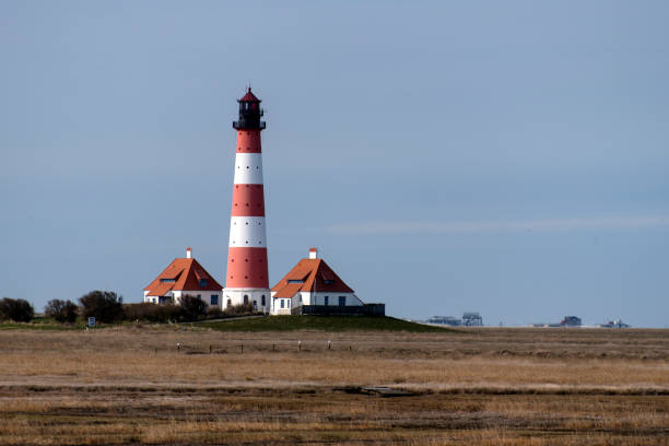 istock Lighthouse of Westerhever in Germany 1314065632