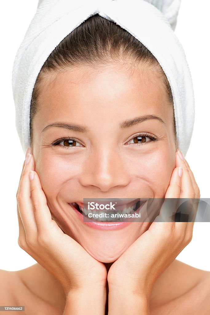 Spa beauté femme souriant - Photo de Adulte libre de droits