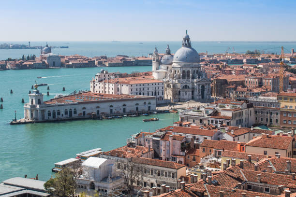 istock Panoramic view of Santa Maria della Salute cathedral. 1314078983