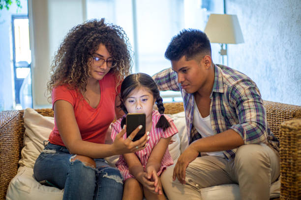 istock Family taking pressure with their cell phone 1314089131