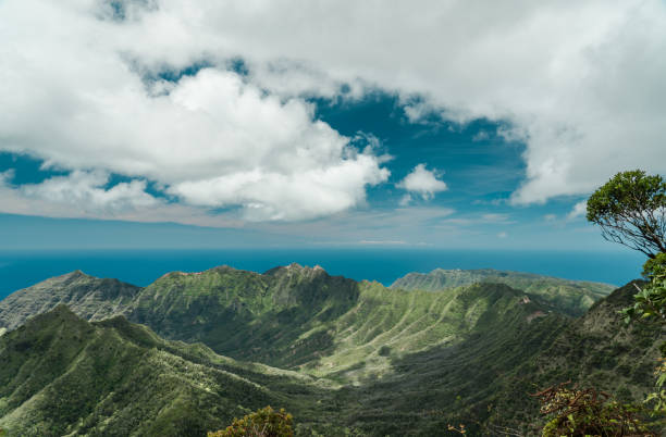 istock Waianae range, Mount Kaala Trail，Oahu, Hawaii 1314090231