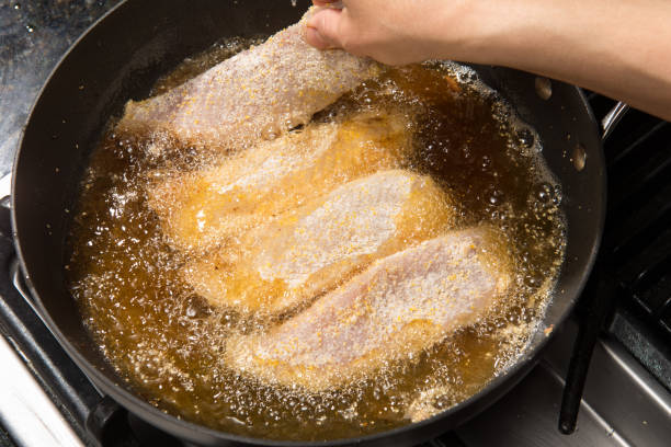 istock Pan Frying Fish Fillet 1314098914
