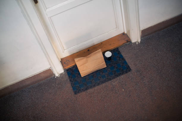 istock Food at your doorstep - literally 1314099083