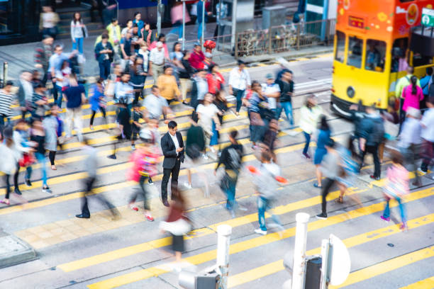 istock Hong Kong Corporate Professional Standing Out From the Crowd 1314100283