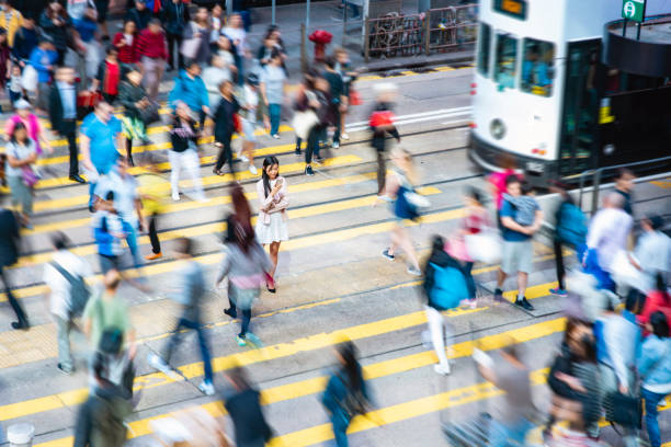 istock Hong Kong Corporate Professional Standing Out From the Crowd 1314100285