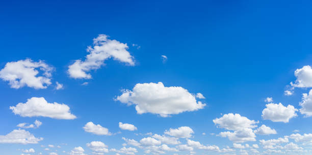 istock Panorama blue sky and clouds with daylight natural background. 1314106046