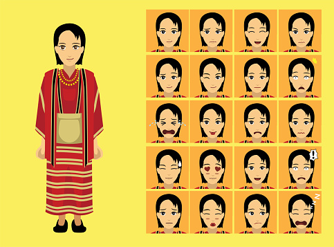 Manga Style Myanmar Chin Woman Clothes Cartoon Character Emotion Stock Illustration - Download Image Now - iStock Manga Style Myanmar Chin Woman Clothes Cartoon Character Emotion Stock Illustration - Download Image Now - iStock