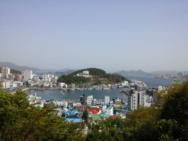 istock a view of a seaport with an ocean 1314123540