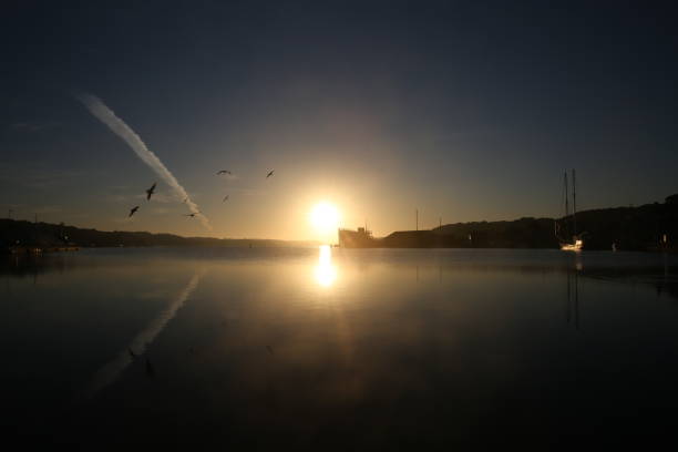 istock Hobro Sunrise in Denmark 1314135504