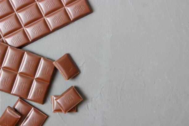 istock Pieces of chocolate on the table. 1314135710