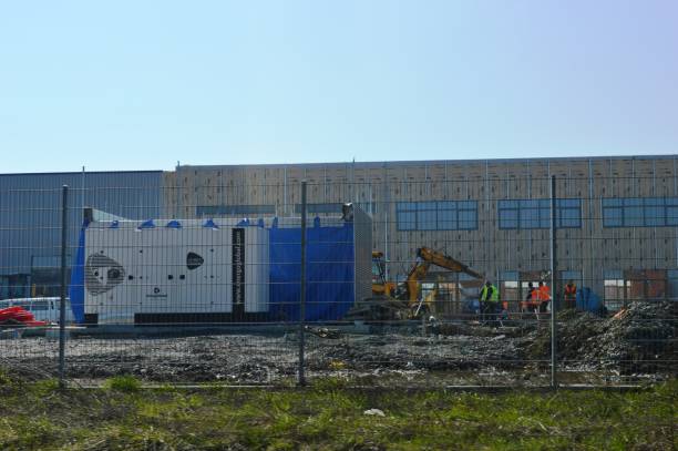 istock construction site for a new factory 1314137233