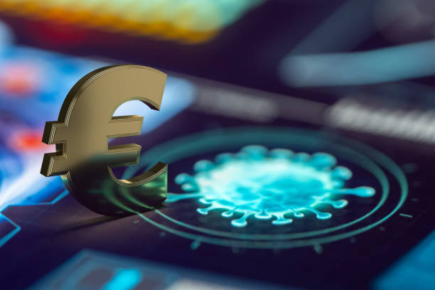 istock Forex and currency concept in covid-19 days. 1314138194