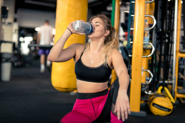istock Working Hard In The Gym 1314140541