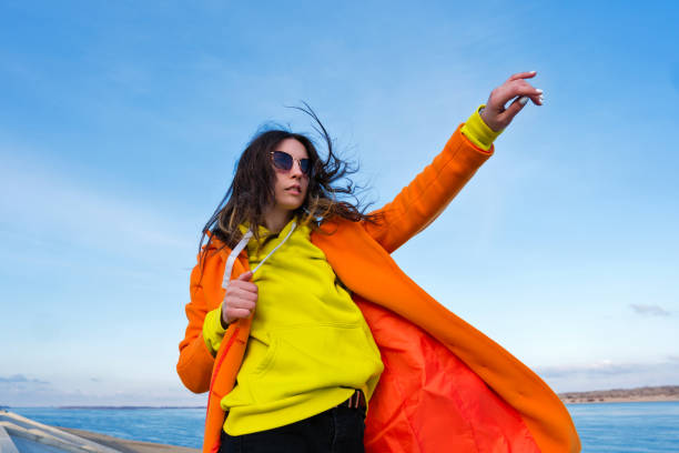 istock Hipster girl beach promenade 1314142593