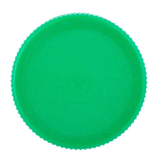 istock Plastic bottle cap isolated on white background. File contains clipping path. 1314148103