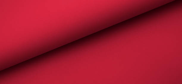 istock Elegant ivory red raspberry colored paper. Colorful luxurious background. Smooth pastel, shading rolled empty paper texture. Minimal design abstract, horizontal image style. 1314154836