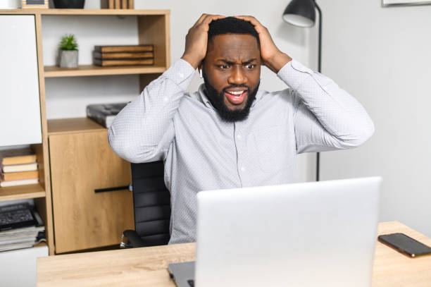 istock African-American office worker received bad news 1314161273