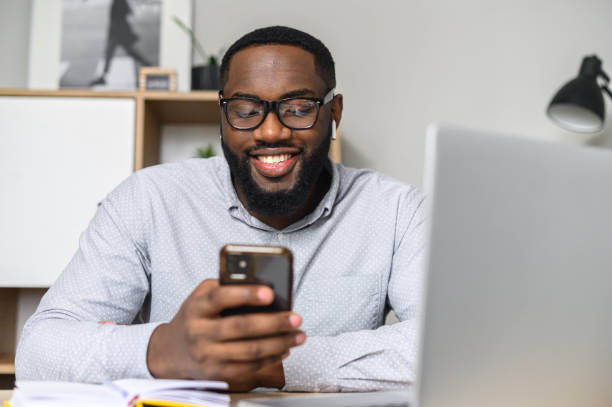 istock African-American guy chatting on his phone 1314161314